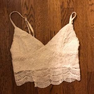 LF Adorable White Crop.